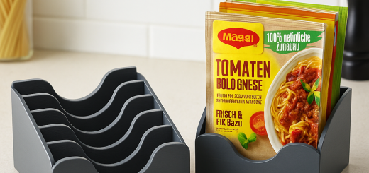 Porta sopas sobre 3d